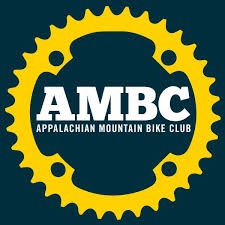 Appalachian Mountain Bike Club logo with tire spires