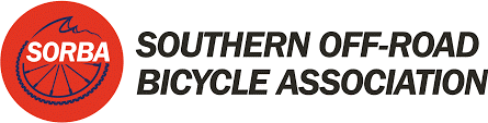SORBA logo with words "Southern Off-Road Bicycle Association"