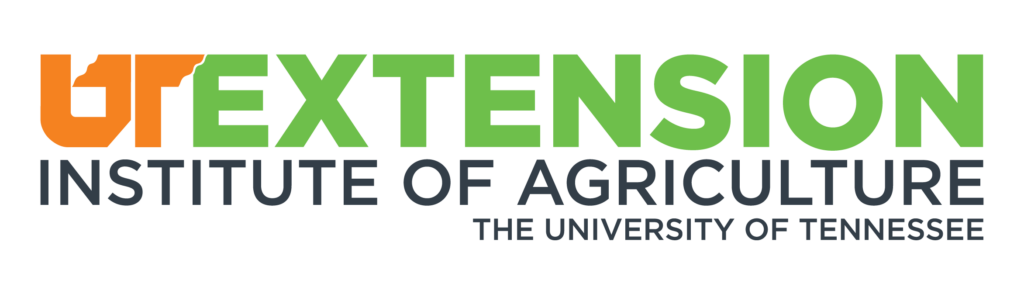 Orange and green logo for UT Extension at the Institute of Agriculture